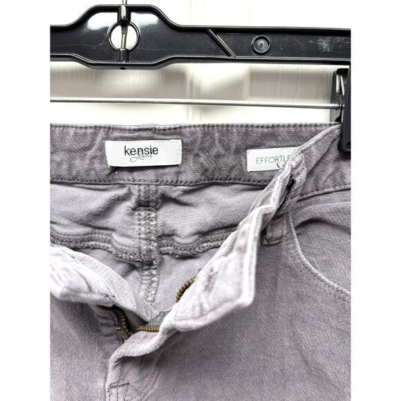 Kensie Jeans, Gray Velvet, Women's Size 10 30 Effortless Ankle - Picture 2 of 4